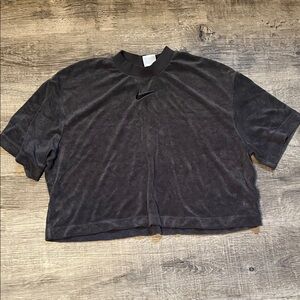 Nike Women's Charcoal Short Sleeve Tee